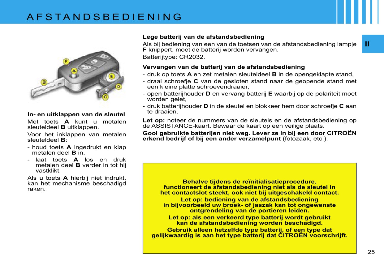 2006 Citroën Jumper Owner's Manual | Dutch