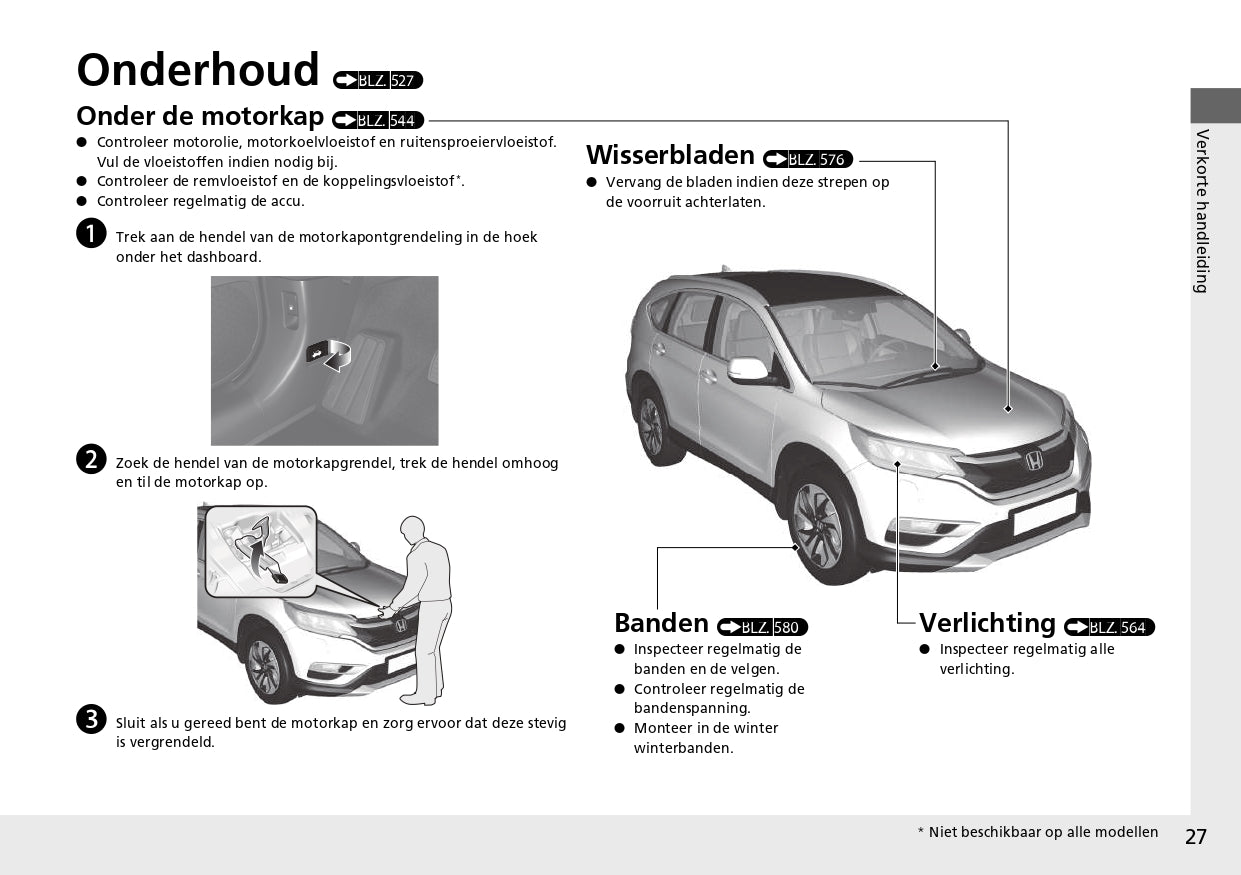 2013 Honda CR-V Manuel du propriétaire | Néerlandais