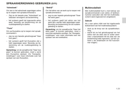 Renault R-Link 2 Infotainment Manual | Dutch