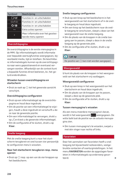 2022-2023 Audi A5 Gebruikershandleiding | Nederlands