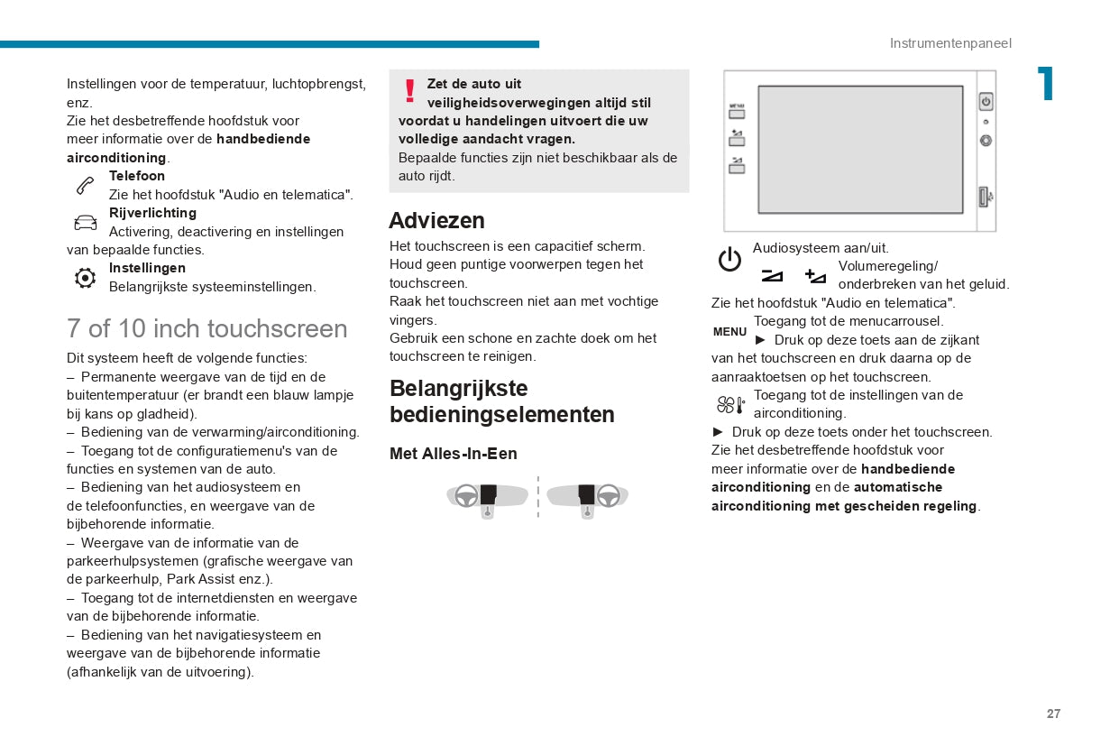 2019-2020 Peugeot 208/e-208 Owner's Manual | Dutch