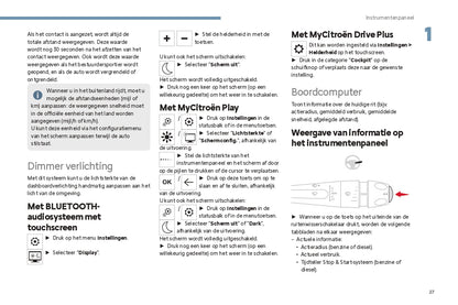 2024 Citroën C4/ë-C4 C4 X/ë-C4 X Gebruikershandleiding | Nederlands