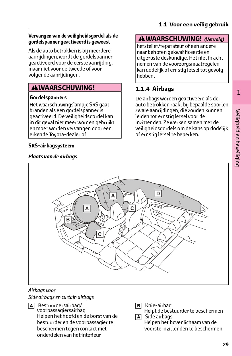 2022-2023 Toyota RAV4 HEV Owner's Manual | Dutch