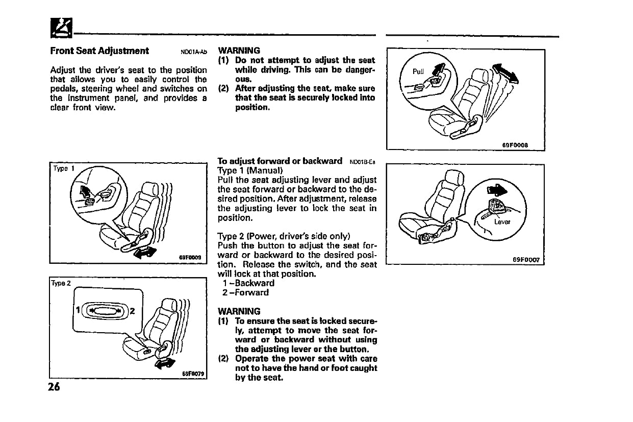 1997 Mitsubishi 3000GT Owner's Manual | English