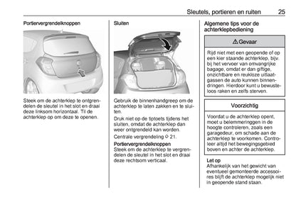 2017 Opel Karl Gebruikershandleiding | Nederlands