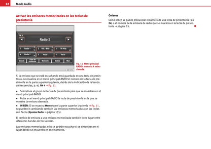 Seat Media System 3.2 Manual de Instrucciones 2010 - 2015