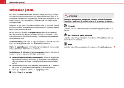 Seat Media System 3.2 Manual de Instrucciones 2010 - 2015