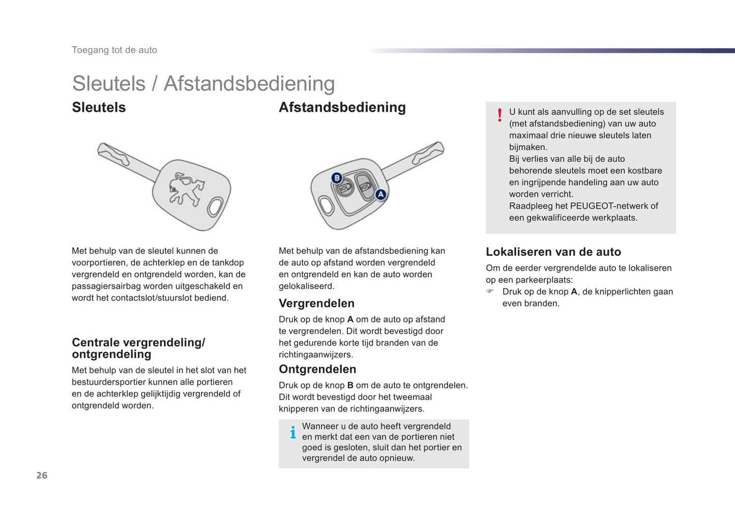 2012-2014 Peugeot 107 Bedienungsanleitung | Niederländisch