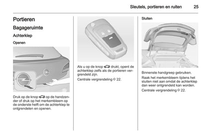 2012-2013 Opel Astra GTC Gebruikershandleiding | Nederlands