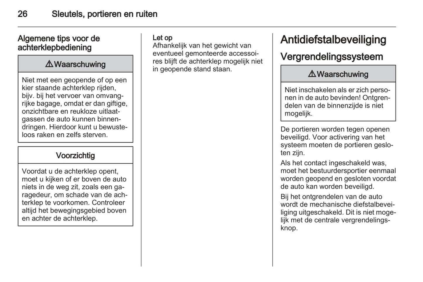 2012-2013 Opel Astra GTC Gebruikershandleiding | Nederlands