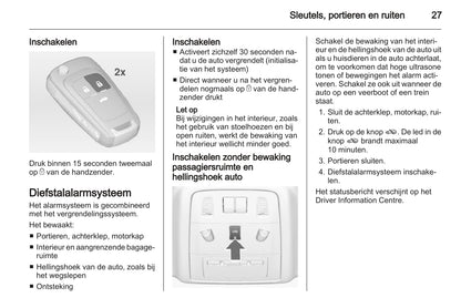 2012-2013 Opel Astra GTC Gebruikershandleiding | Nederlands