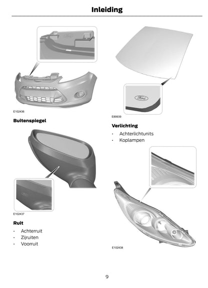 2012 Ford Fiesta Gebruikershandleiding | Nederlands