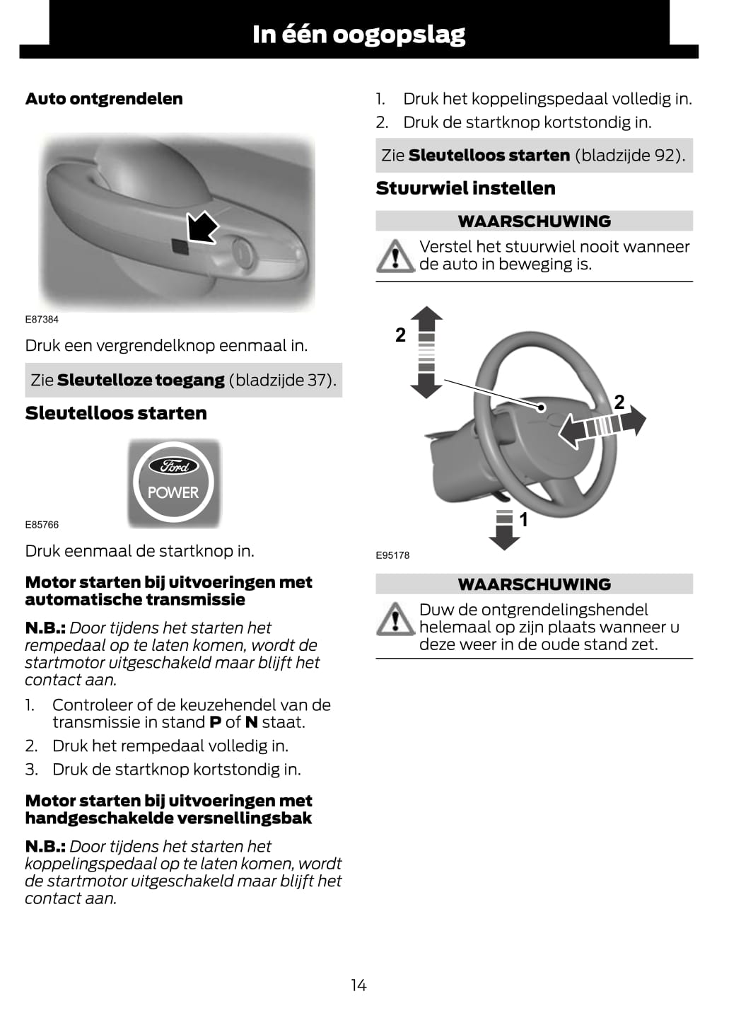 2012 Ford Fiesta Gebruikershandleiding | Nederlands