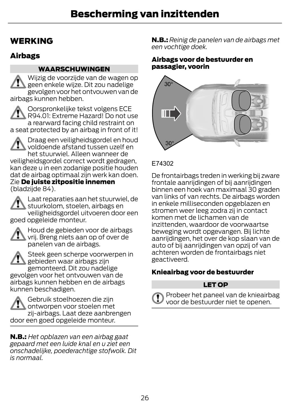 2012 Ford Fiesta Gebruikershandleiding | Nederlands