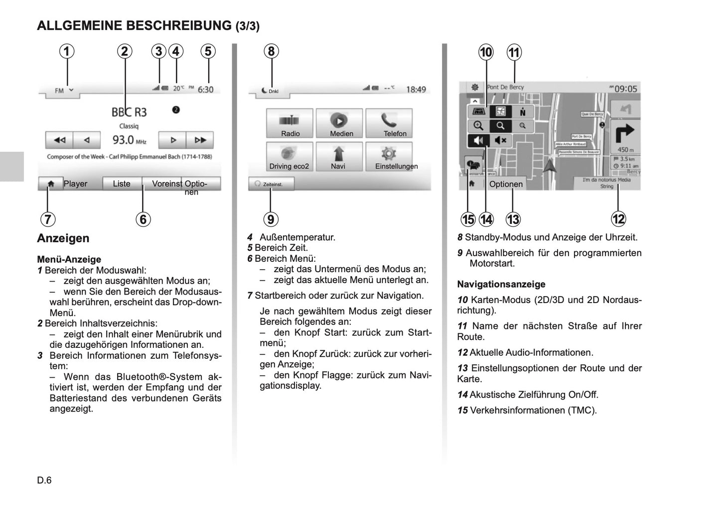 Renault Media-Nav Evolution Bedienungsanleitung 2015