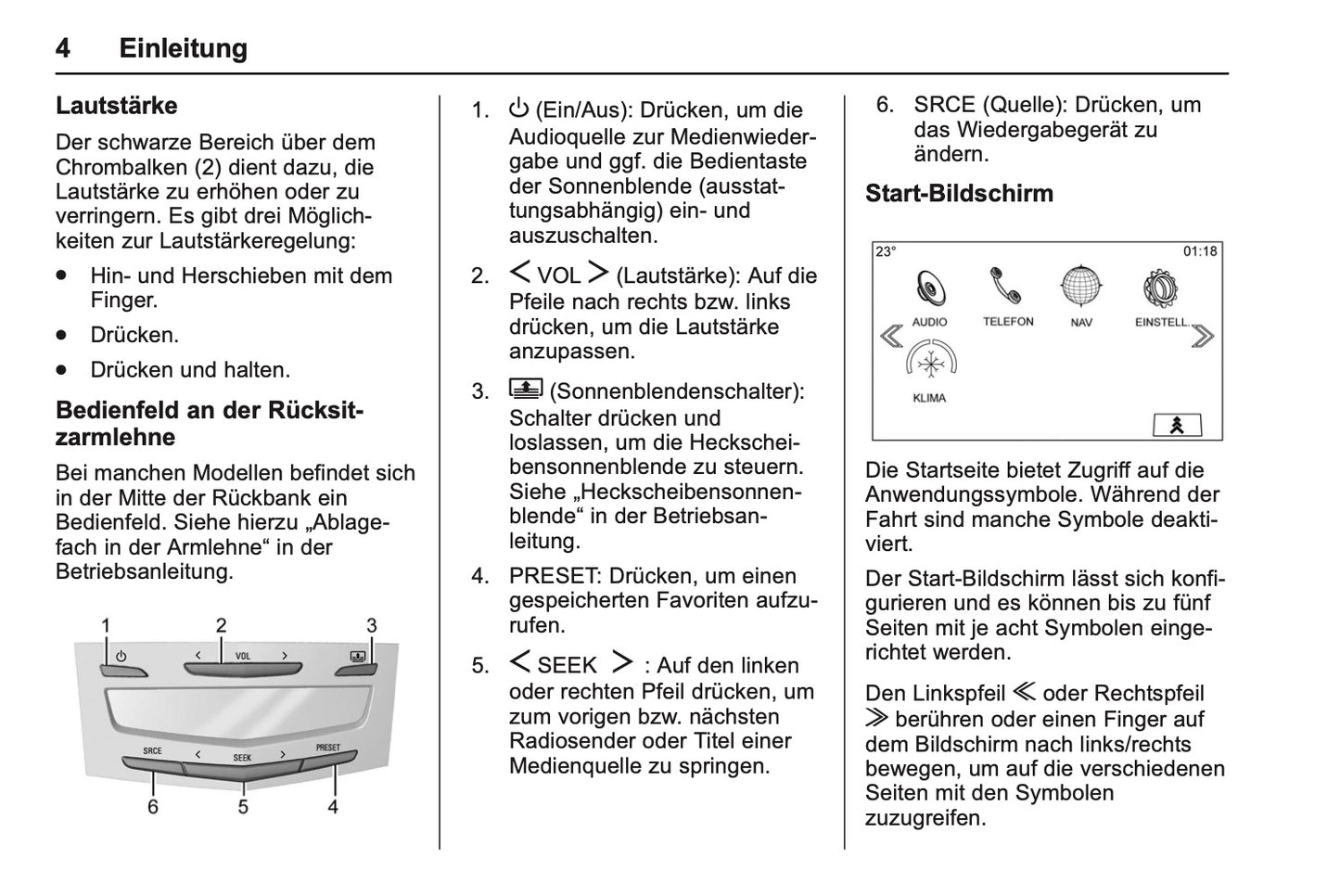 Cadillac Cue Infotainment System Bedienungsanleitung 2016