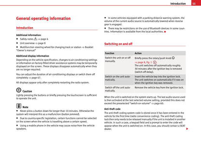 Seat Sound System 3.0 Owners Manual