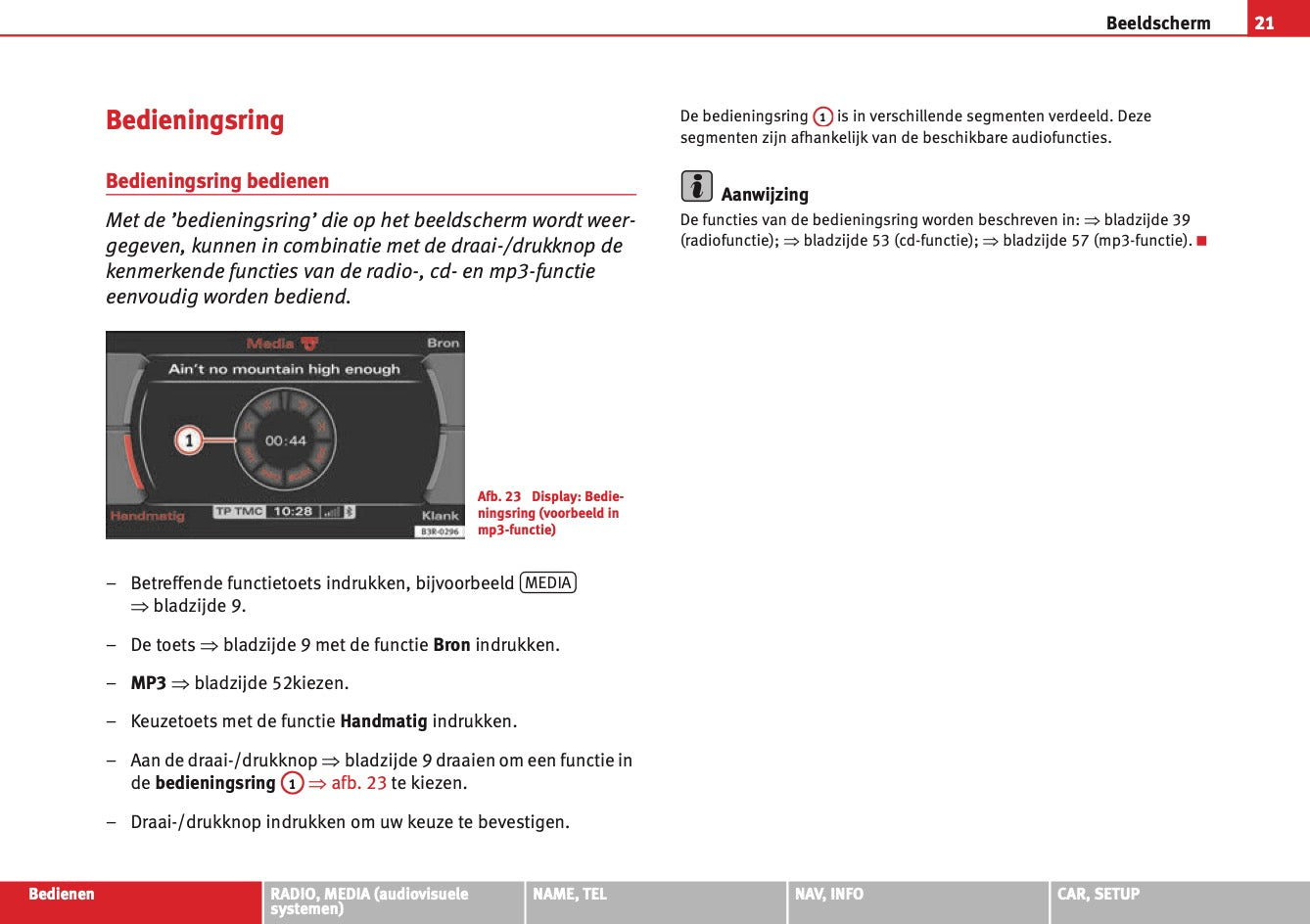 Seat Radio Media System E 2012 - 2013