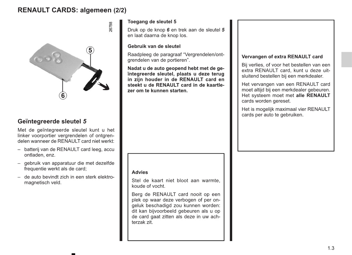 2014-2015 Renault Mégane Owner's Manual | Dutch