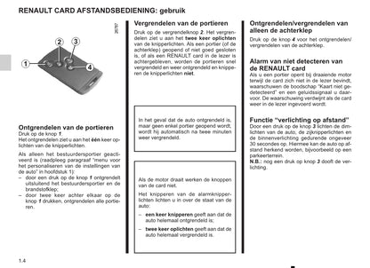 2014-2015 Renault Mégane Owner's Manual | Dutch