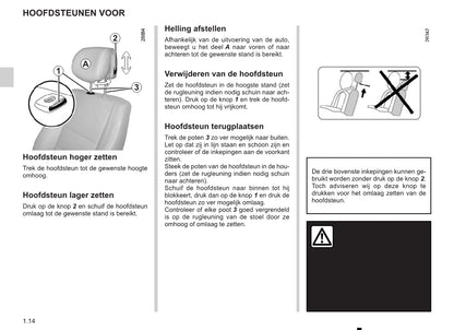 2014-2015 Renault Mégane Owner's Manual | Dutch