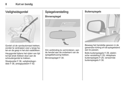 2010-2015 Chevrolet Spark Owner's Manual | Dutch