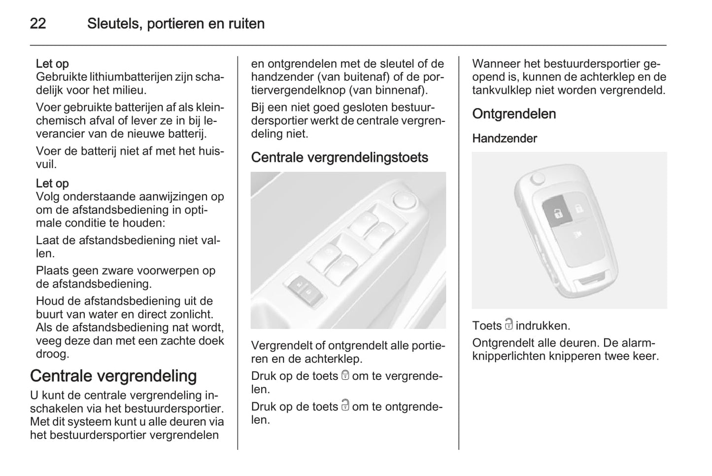 2010-2015 Chevrolet Spark Owner's Manual | Dutch