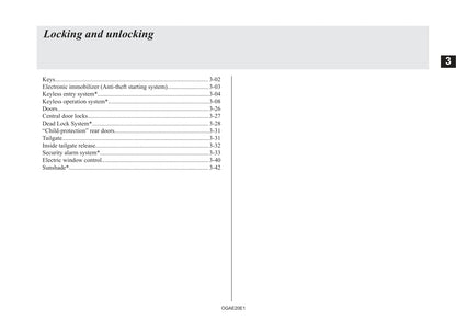 2020 Mitsubishi ASX Owner's Manual | English