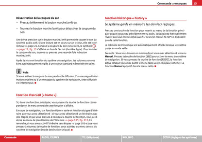 Seat Media System 1.0 Guide d'instructions