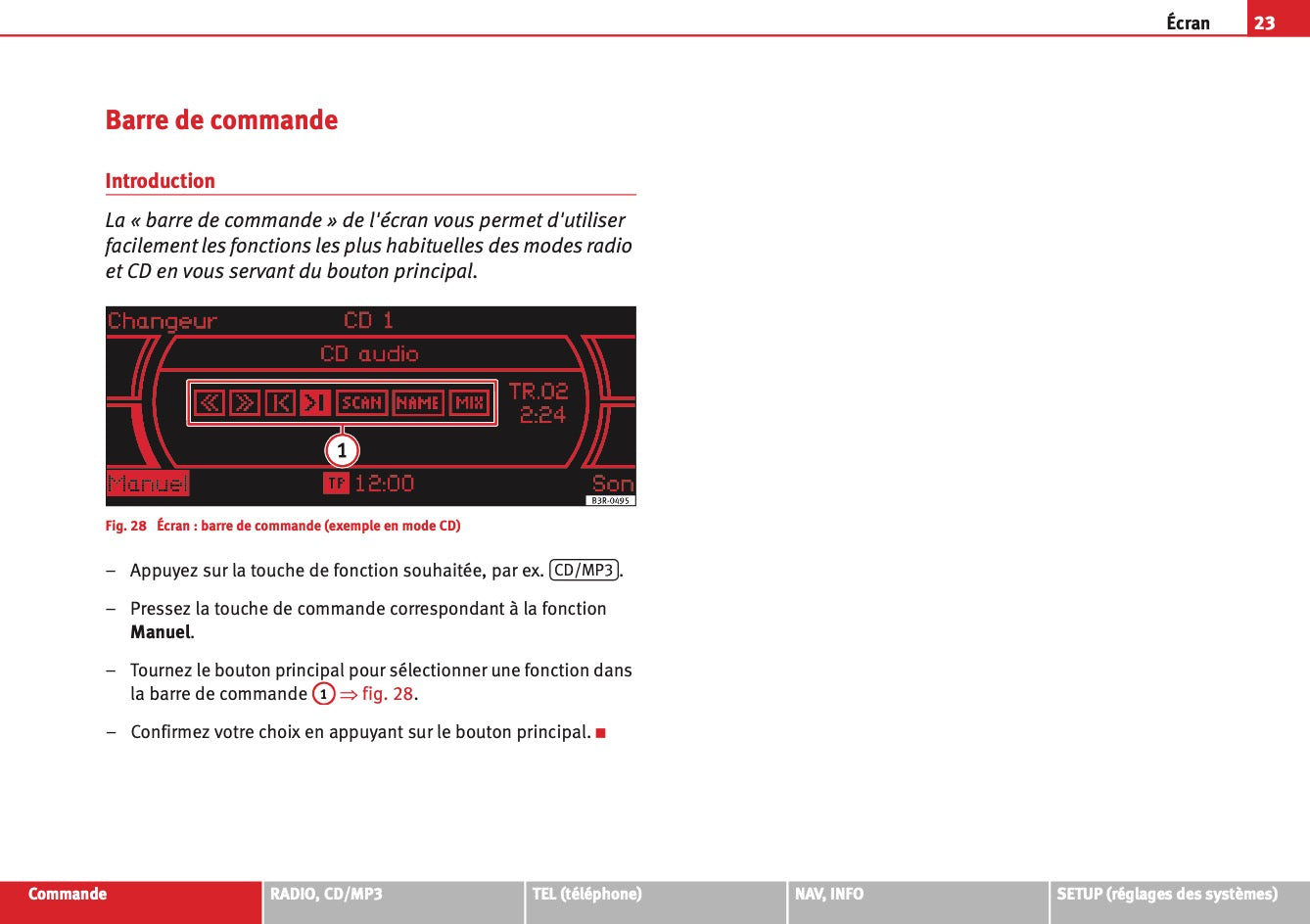 Seat Media System 1.0 Guide d'instructions