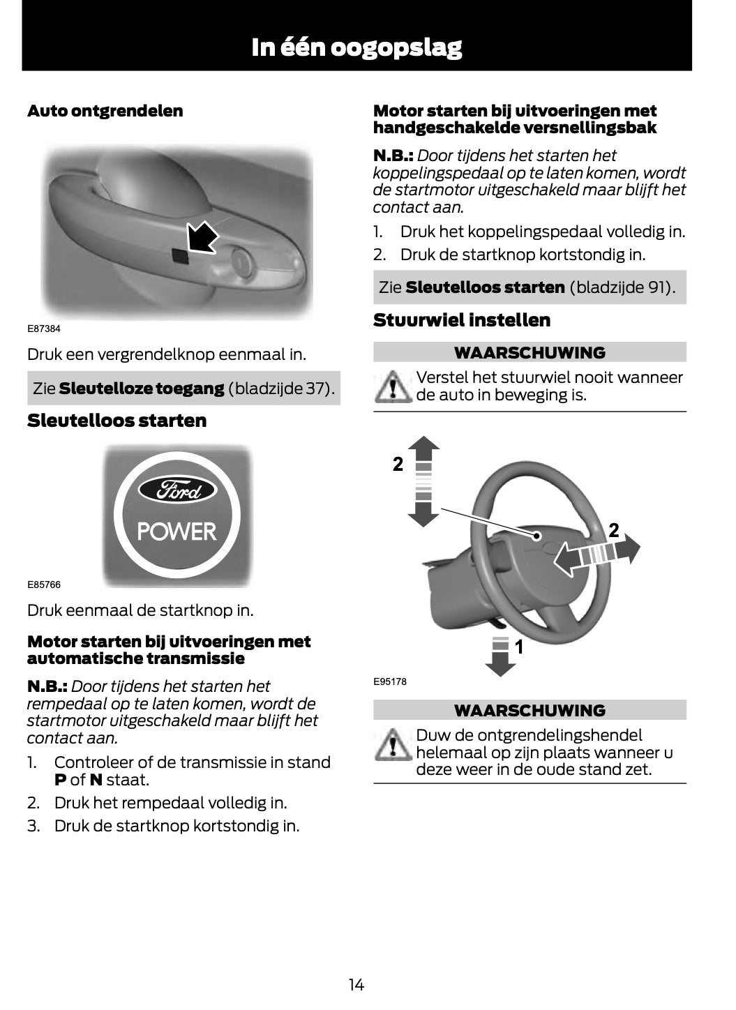 2011-2012 Ford Fiesta Manuel du propriétaire | Néerlandais