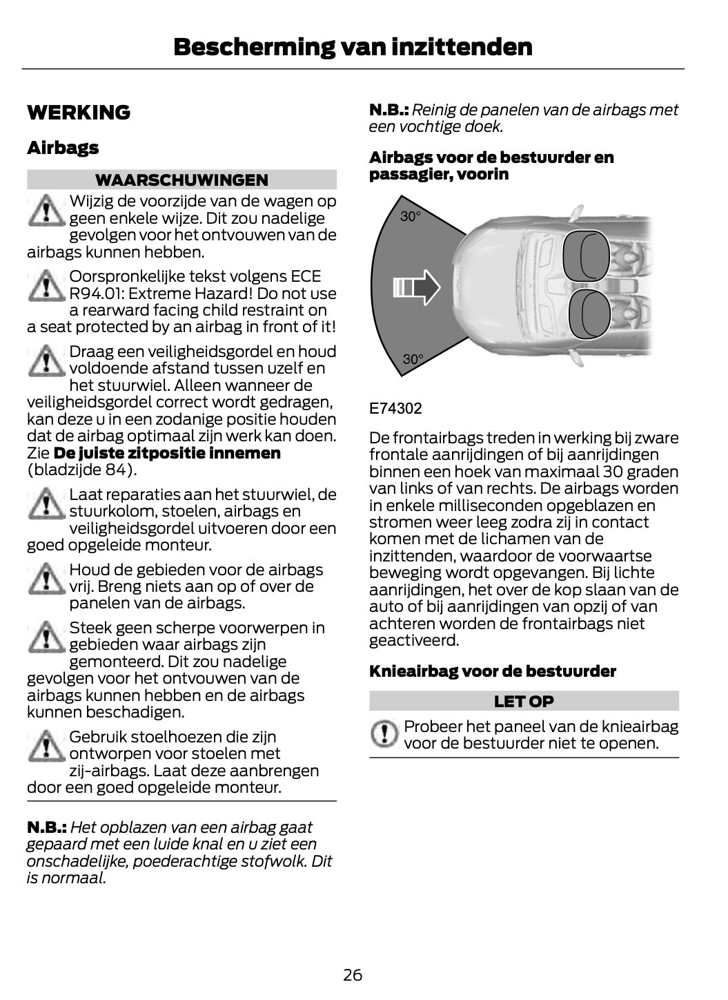 2011-2012 Ford Fiesta Manuel du propriétaire | Néerlandais