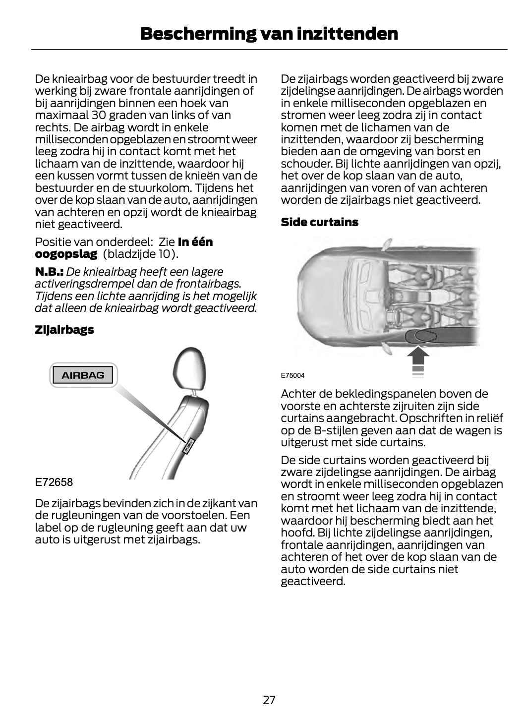 2011-2012 Ford Fiesta Manuel du propriétaire | Néerlandais