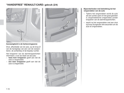 2014-2019 Renault Trafic Manuel du propriétaire | Néerlandais