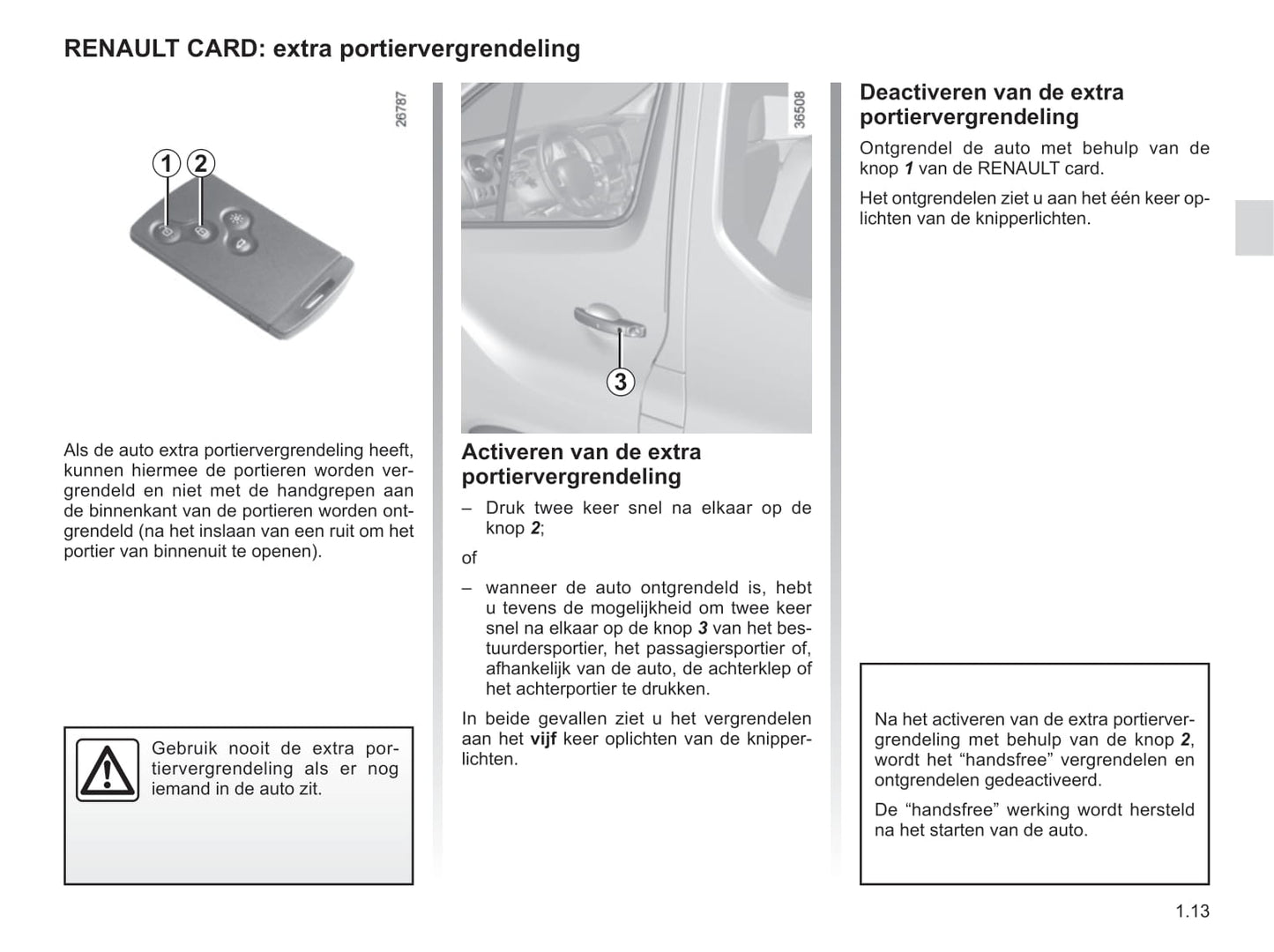 2014-2019 Renault Trafic Manuel du propriétaire | Néerlandais