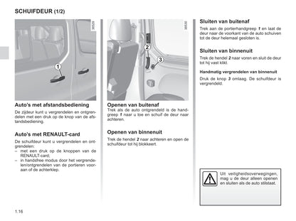 2014-2019 Renault Trafic Manuel du propriétaire | Néerlandais