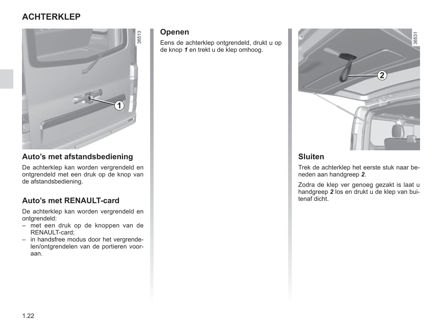 2014-2019 Renault Trafic Manuel du propriétaire | Néerlandais