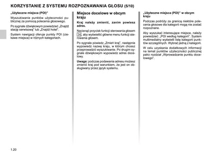 Renault Easy Connect Instrukcja obsługi 2019 - 2020