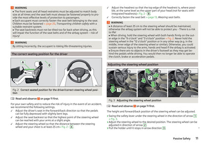 2016-2017 Skoda Fabia Owner's Manual | English