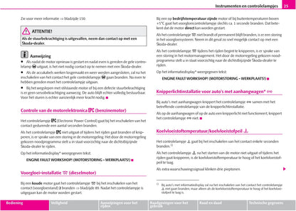 2007-2008 Skoda Fabia Owner's Manual | Dutch