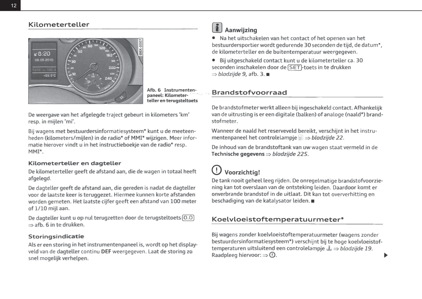 2010-2015 Audi A1 Gebruikershandleiding | Nederlands