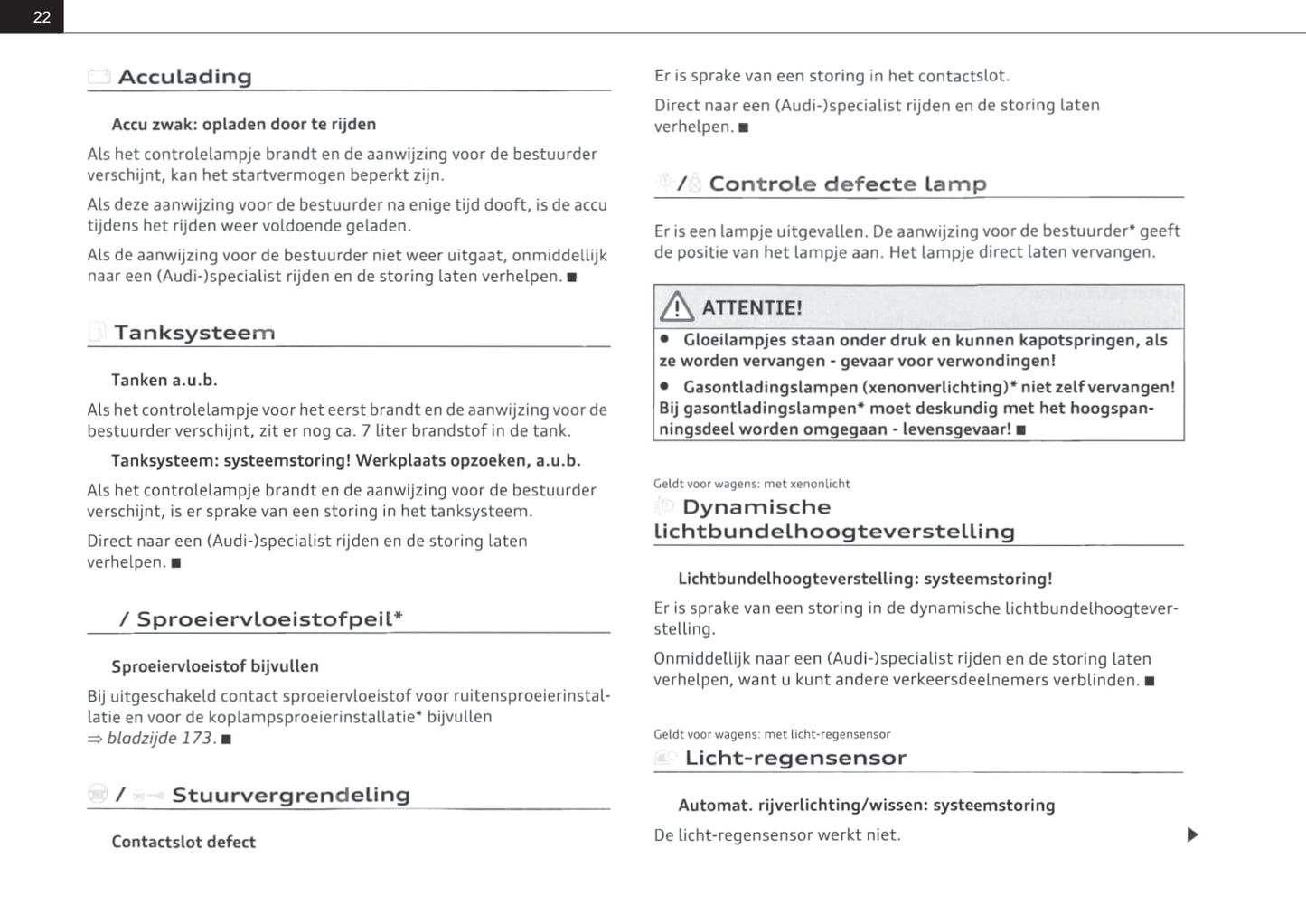 2010-2015 Audi A1 Gebruikershandleiding | Nederlands