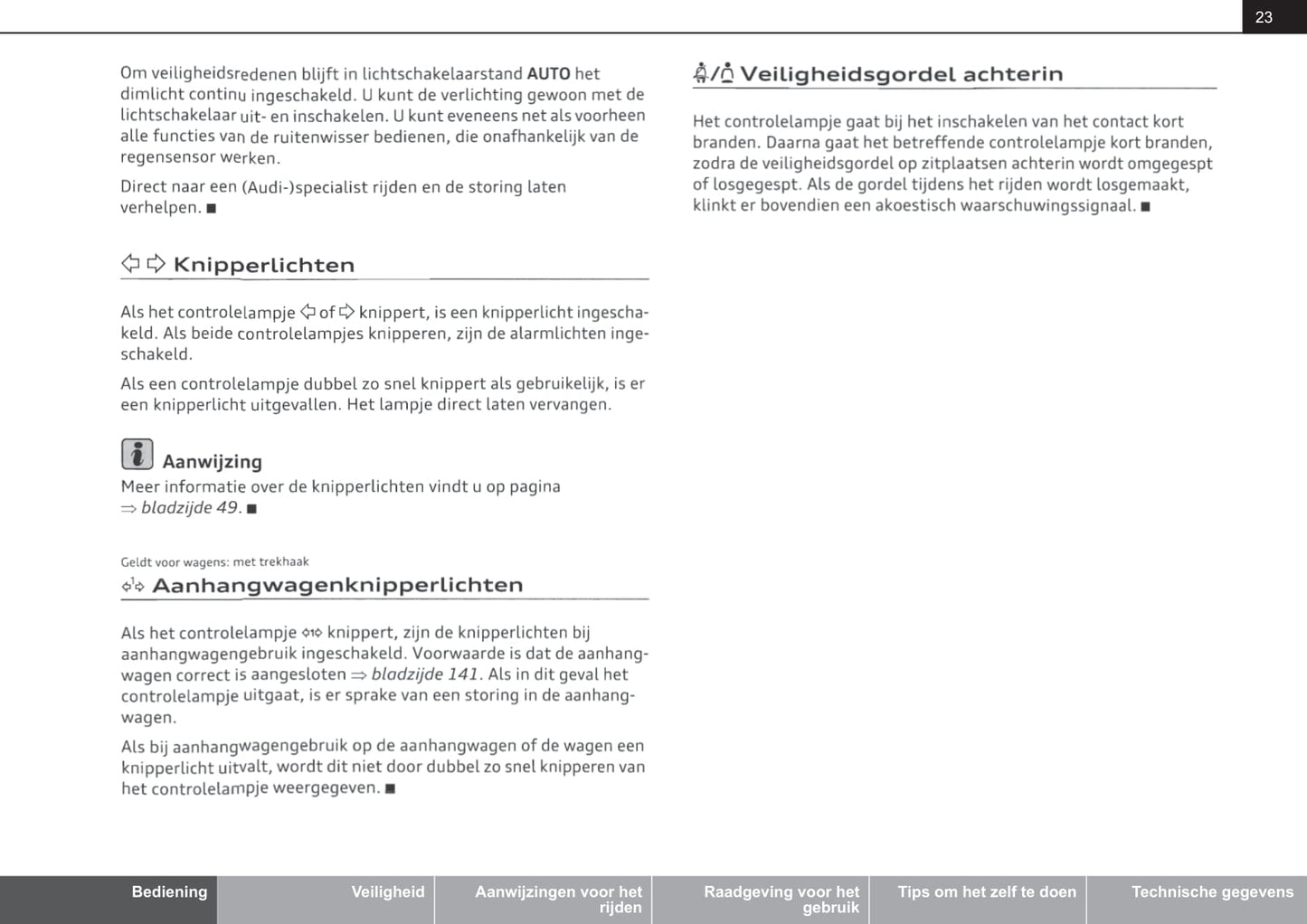 2010-2015 Audi A1 Gebruikershandleiding | Nederlands