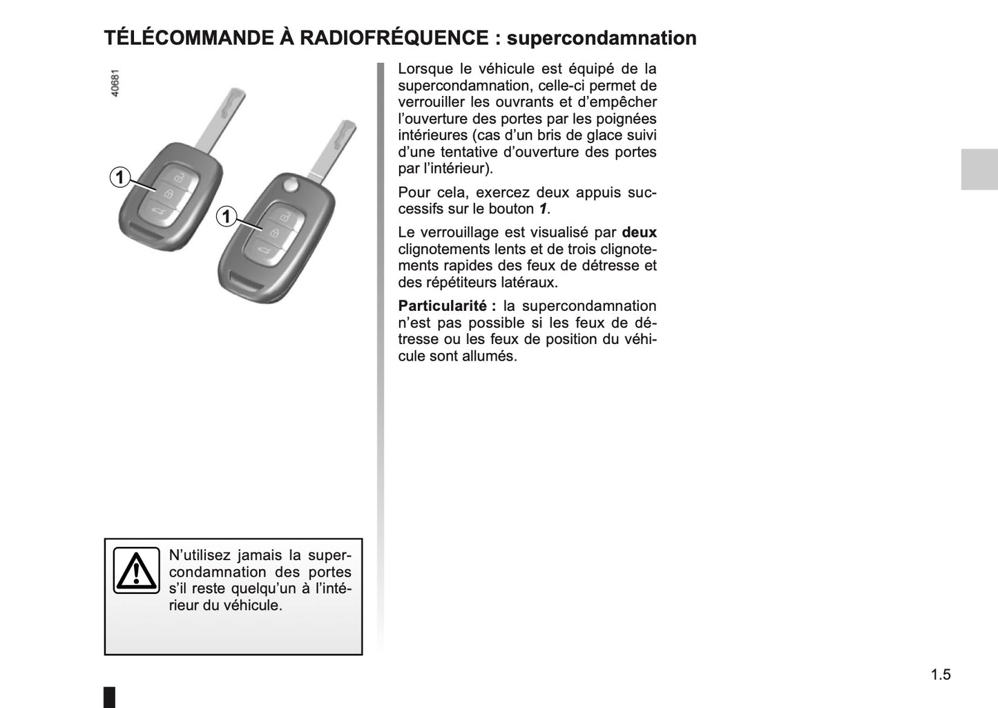 2017-2018 Renault Mégane Owner's Manual | French