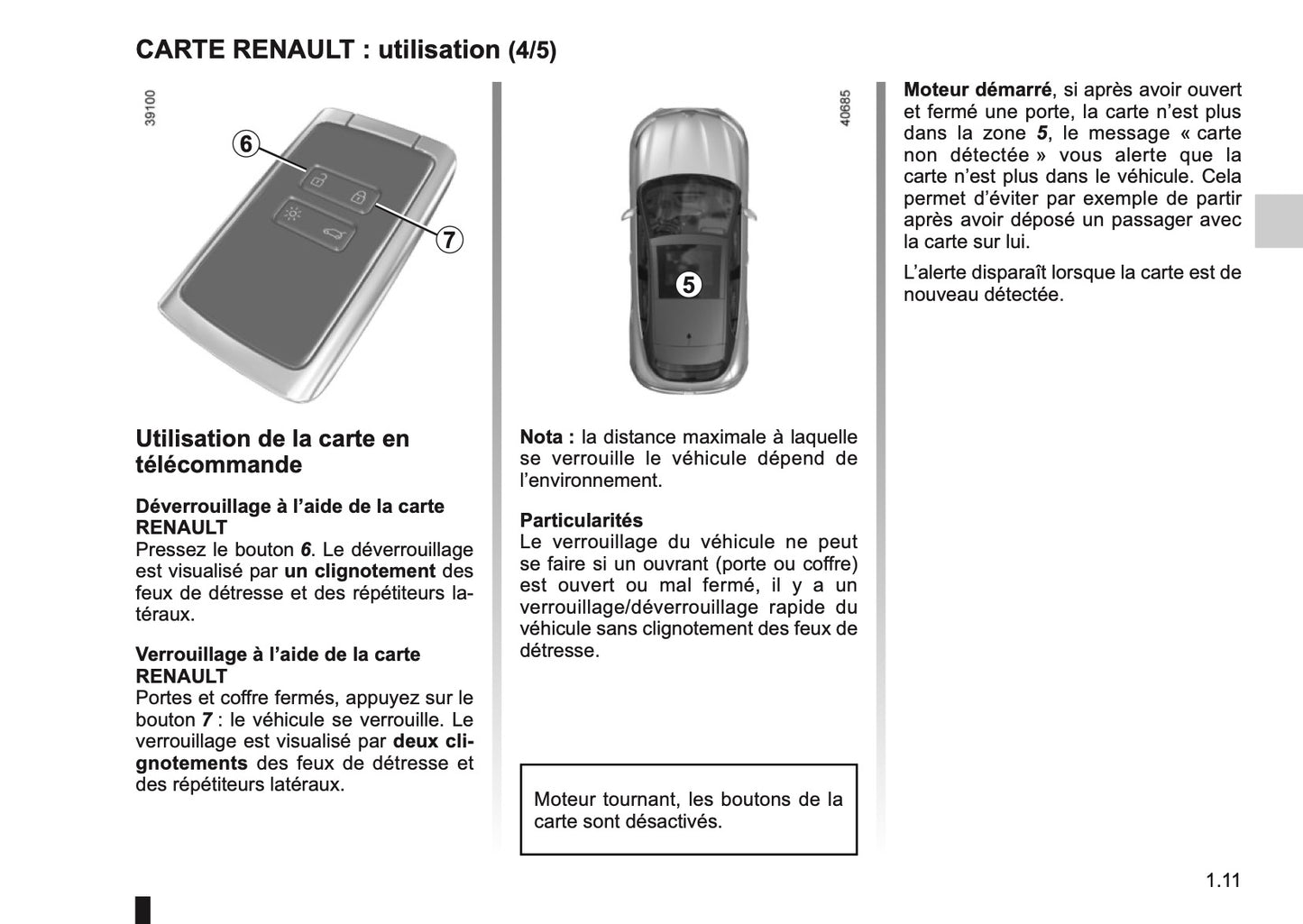 2017-2018 Renault Mégane Owner's Manual | French