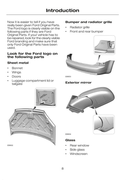 2007-2008 Ford C-Max/Grand-C-Max Owner's Manual | English