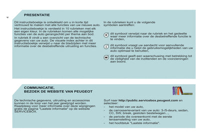 2011-2012 Peugeot Partner Bedienungsanleitung | Niederländisch