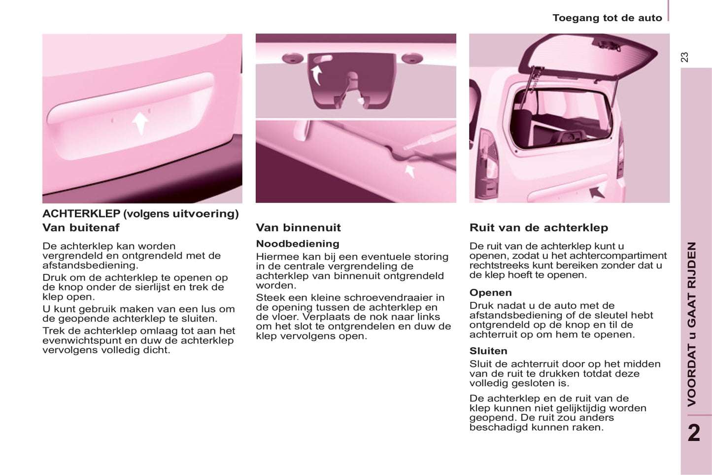 2011-2012 Peugeot Partner Bedienungsanleitung | Niederländisch