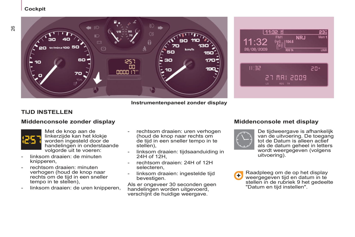 2011-2012 Peugeot Partner Bedienungsanleitung | Niederländisch