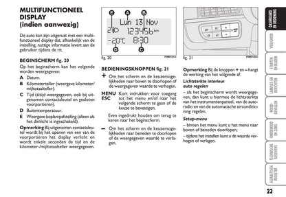 2006-2007 Fiat Grande Punto Bedienungsanleitung | Niederländisch